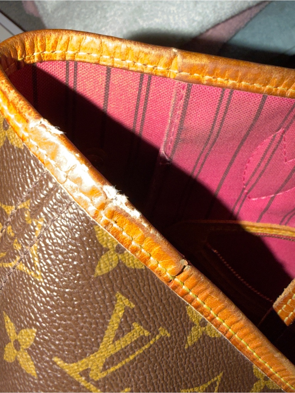 Louis Vuitton Monogram Canvas Tote in Brown - Picture 11 of 11